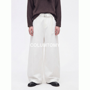 美式小弯刀2026春秋季新款高级感cleanfit直筒阔腿男士休闲长裤子