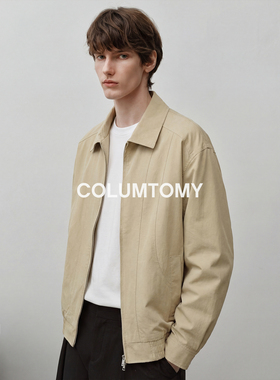 哈林顿2026春季新款老钱风美式翻领夹克男士Cleanfit高级休闲外套