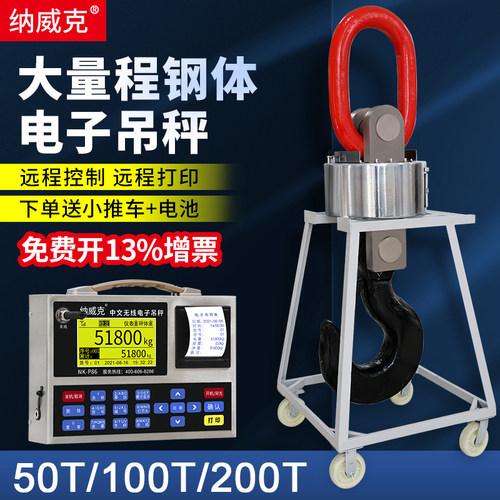 纳威克电子吊秤50吨100吨200吨