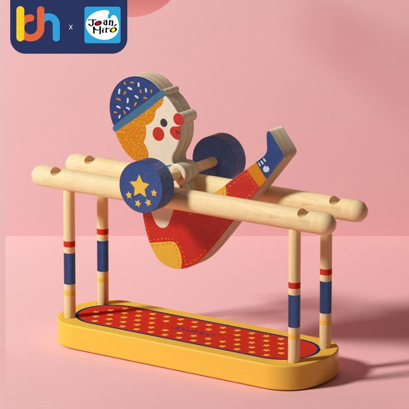 美乐具大力士平衡叠叠乐人偶积木叠高儿童益智早教玩3岁智力动脑