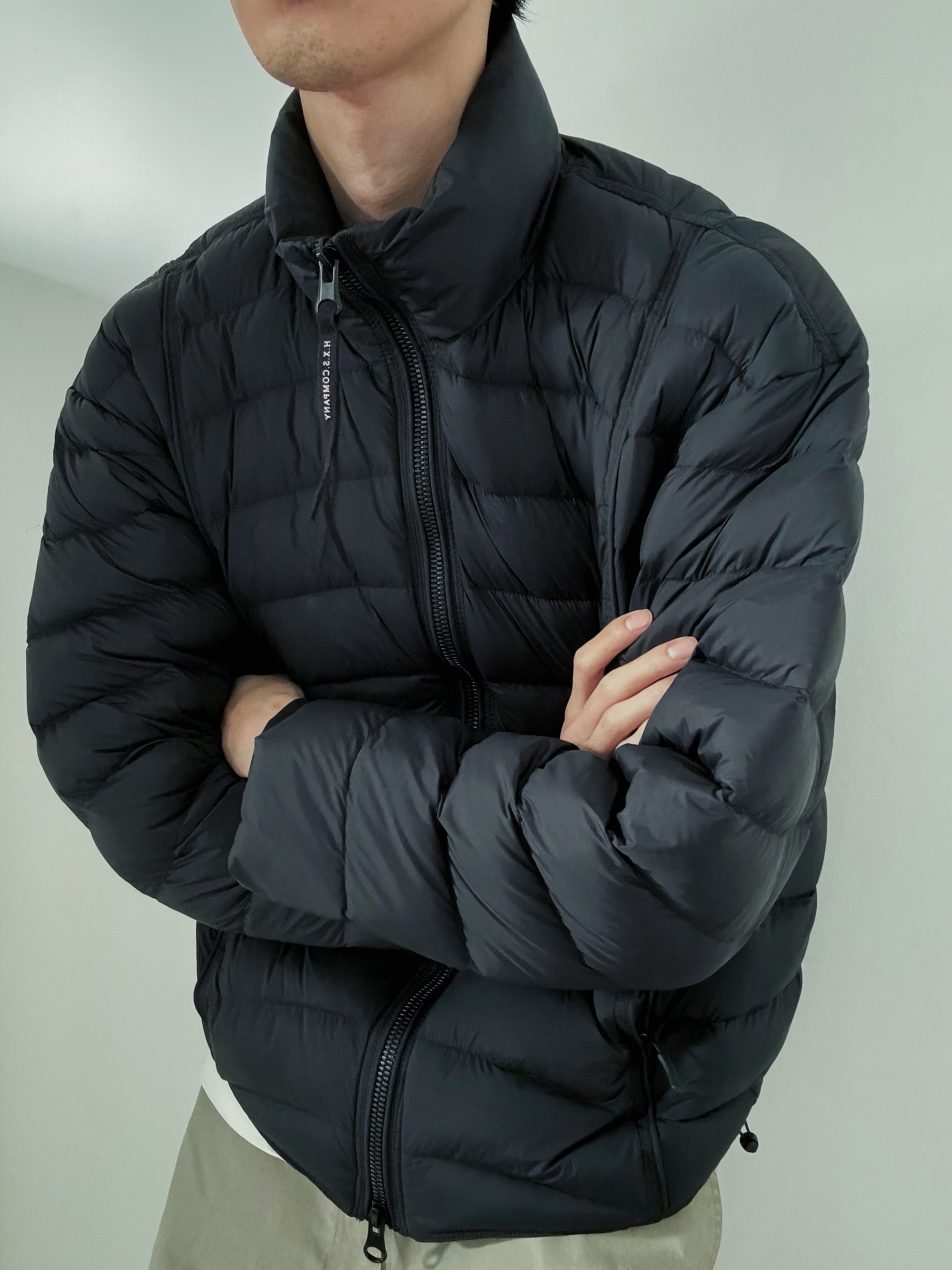 轻量化立领排骨服90白鸭绒羽绒服