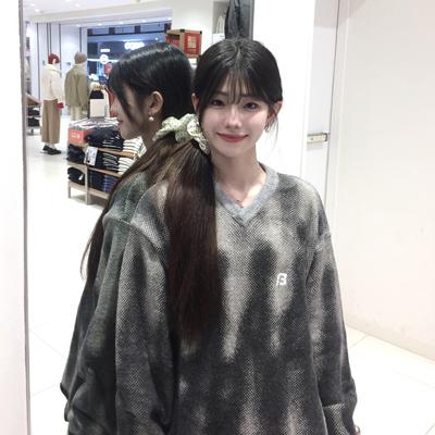 渐变针织衫BUFANSTUDIO羊毛纺