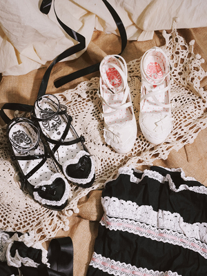 摩多modoLolita鞋可爱小爱心