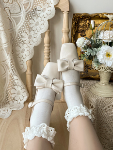 现货丨淡奶小方丨摩多modo简约优雅大小姐感低跟lolita女鞋