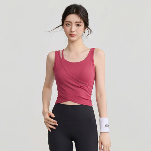 VOJ瑜伽服运动背心外穿运动内衣