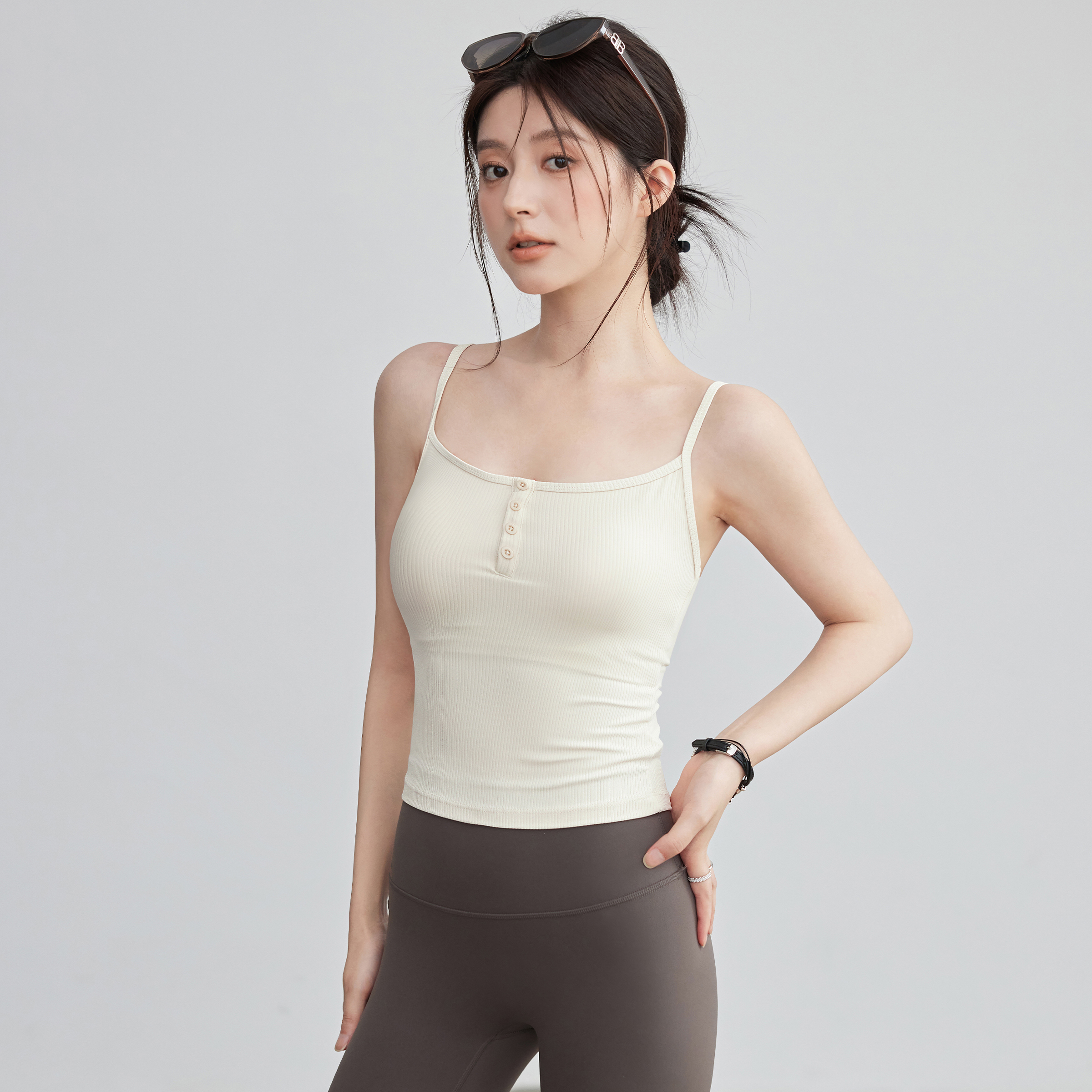 VOJ运动内衣女2025新款吊带