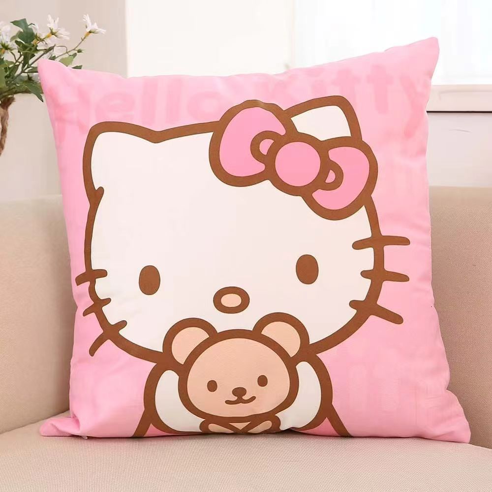 HelloKitty抱枕定制方形雙面靠墊