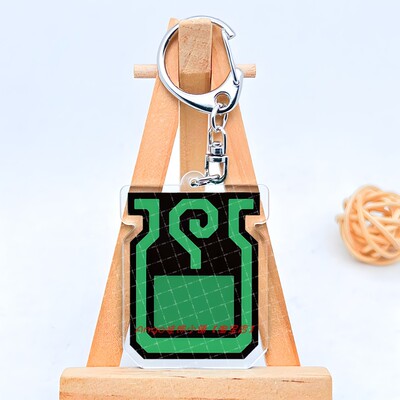 怪物猎人荒野道具亚克力钥匙扣