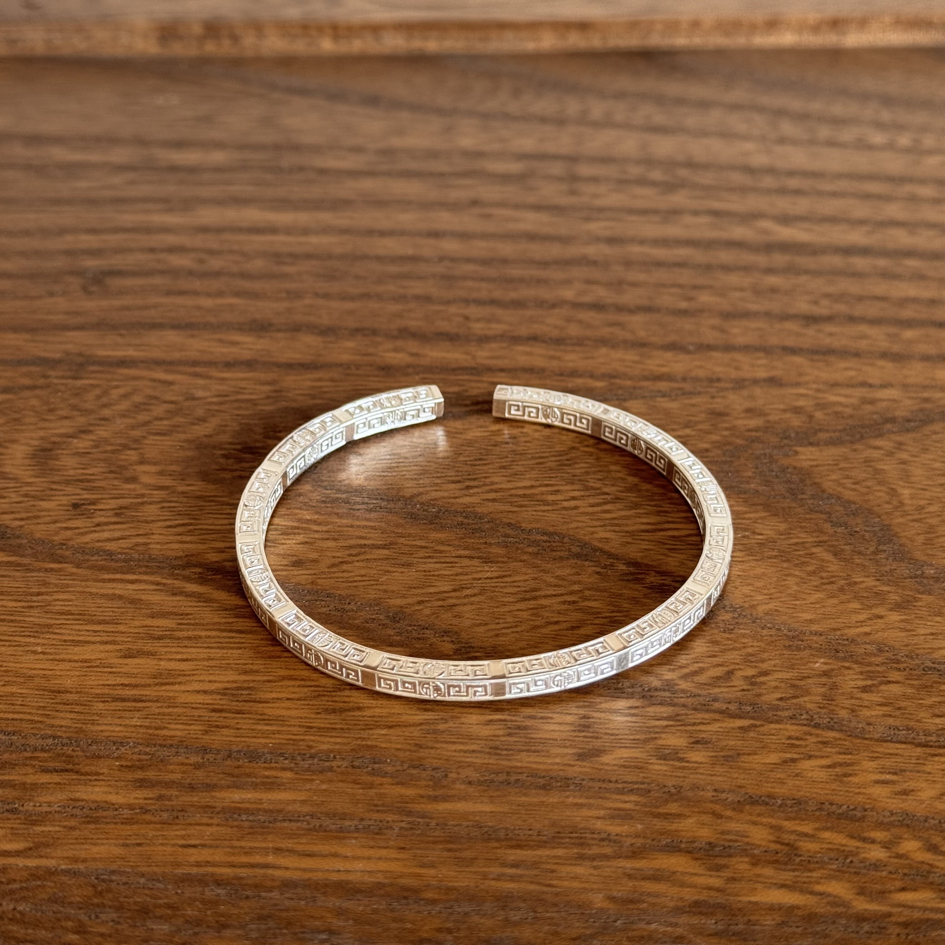 千凤银足银999四方吉言纯银手镯女新中式平安喜乐闭口,饰品/流行首饰/时尚饰品新,手镯,淘宝优惠券,粉丝福利购,淘宝优惠卷