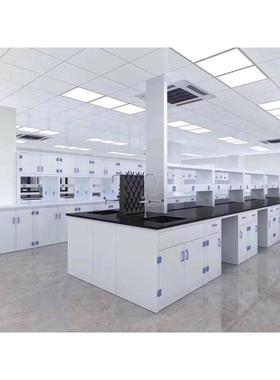 【适用操AD-PPZYT有机实验室】实验碱室PP实验台 耐酸强试验台 化