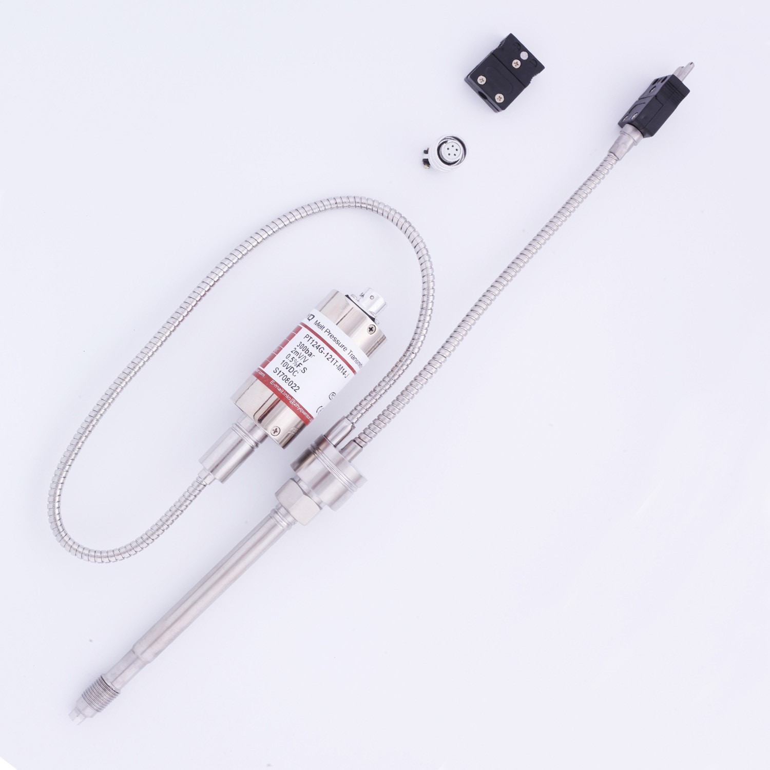 计量泵专用高温熔体压力传感器 10Mpa 15mpa 50mpa熔体压力变送器