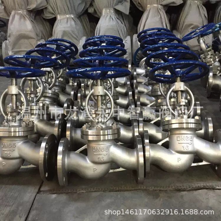 不锈钢法兰截止阀J41W