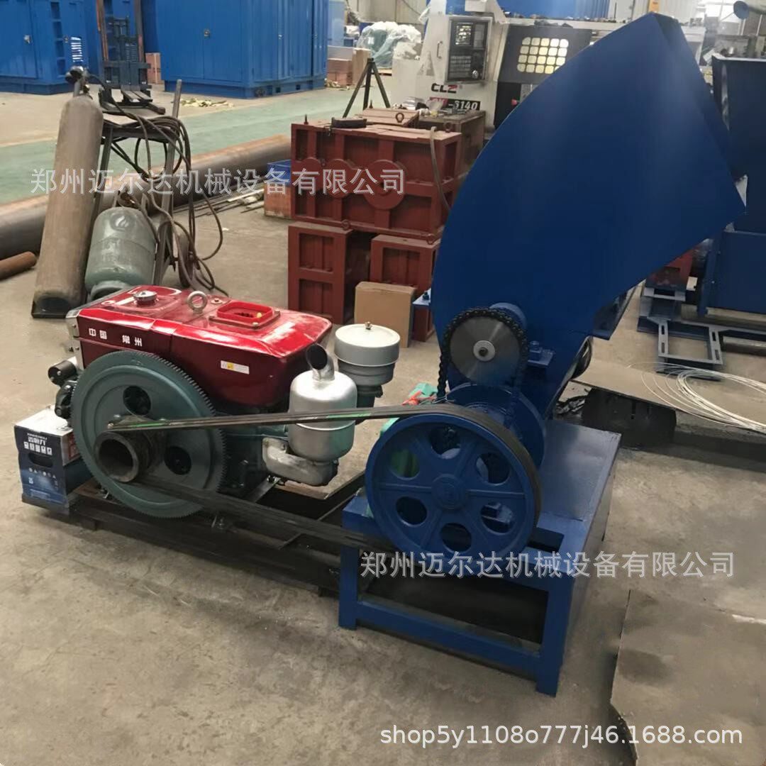 车载式流动泡沫热熔机立式泡沫粉碎化坨一体机 eps泡沫热熔机