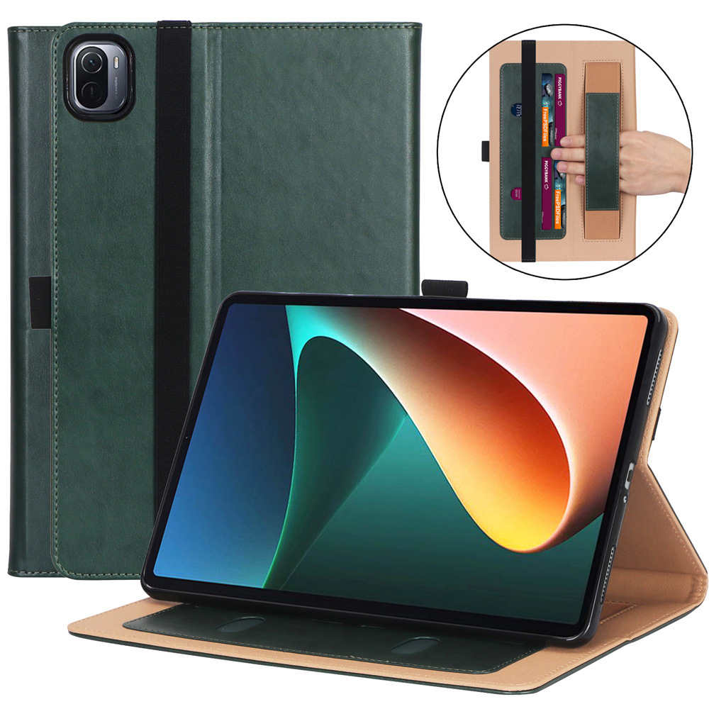 适用小米Pad5皮套xiaomi Pad5 Pro翻盖保护套leather case cover 3C数码配件 平板电脑保护套/壳 原图主图