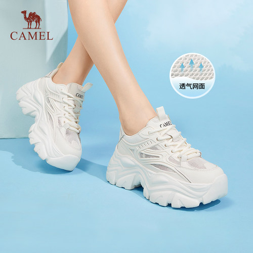 2026厚底女鞋骆驼时尚