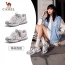骆驼轻云内增高情侣款德训鞋时尚玛丽珍女