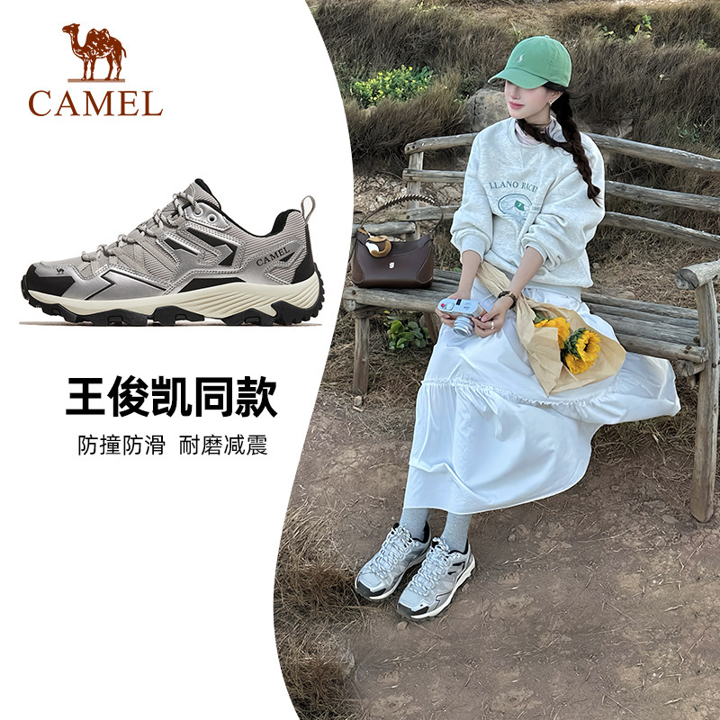 骆驼凯旋登山鞋女防滑休闲运动鞋图片