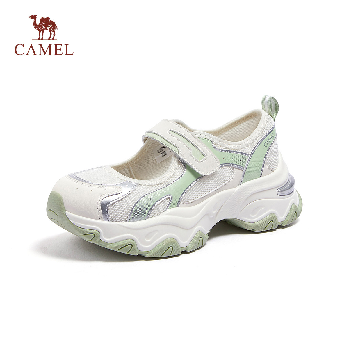 骆驼女鞋2026夏季新款休闲凉鞋女玛丽珍鞋清凉透气时尚潮流女鞋