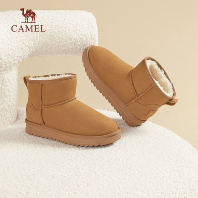 骆驼雪地靴冬季2025女鞋