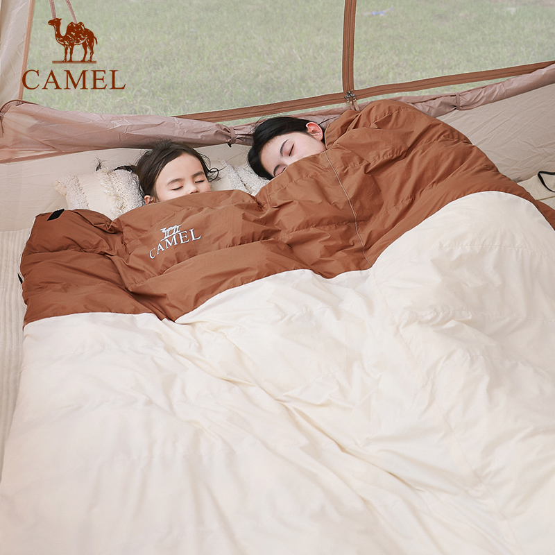 户外室内睡袋成人骆驼特价