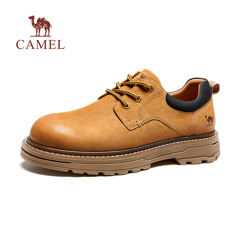 舒适宽楦舒软磨砂牛皮疏水止滑