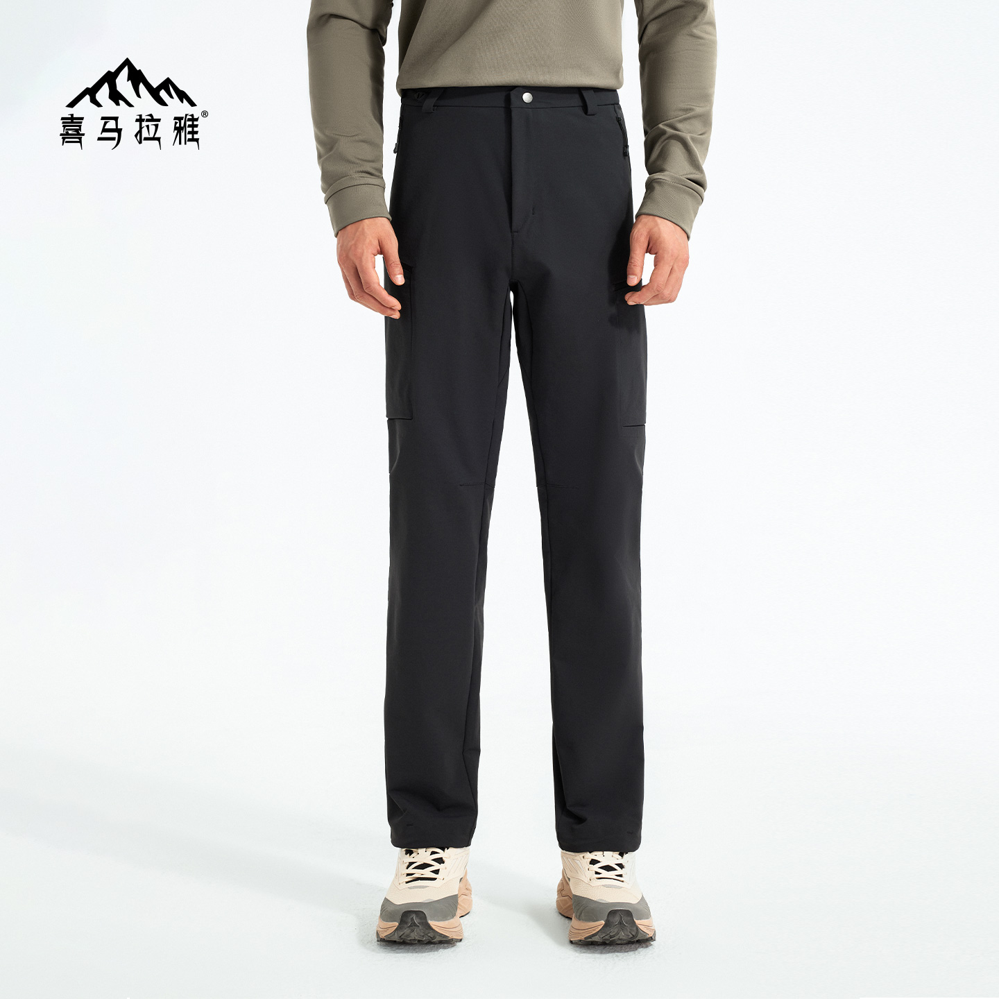 喜马拉雅软壳裤男款防风防泼水CORDURA耐磨防护户外运动徒步登山