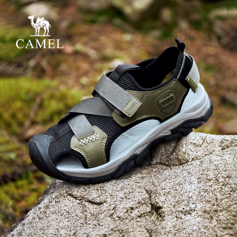 男沙滩鞋骆驼休闲夏季