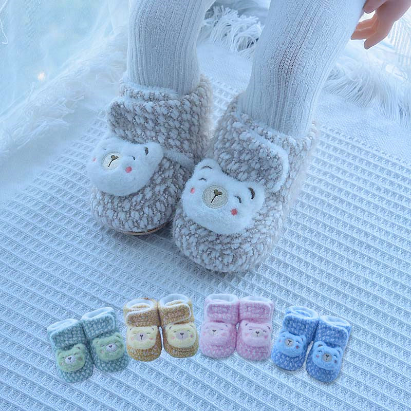 恬薇雅宝宝学步鞋子保暖男女婴儿