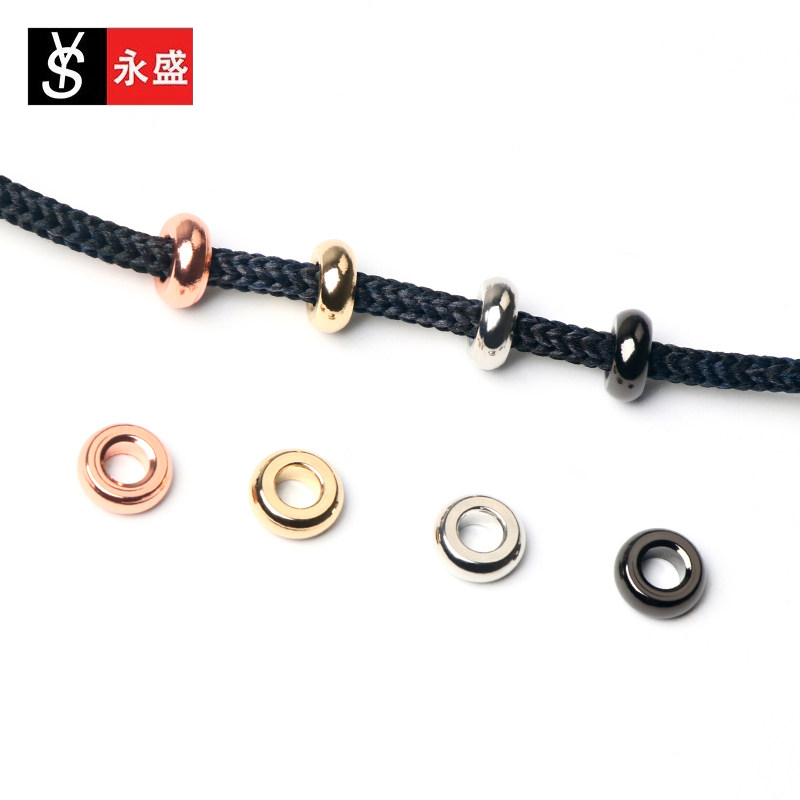 金属纯铜穿绳吊钟绳扣服装卫衣裤腰调节定绳扣吊坠DIY圆环配件