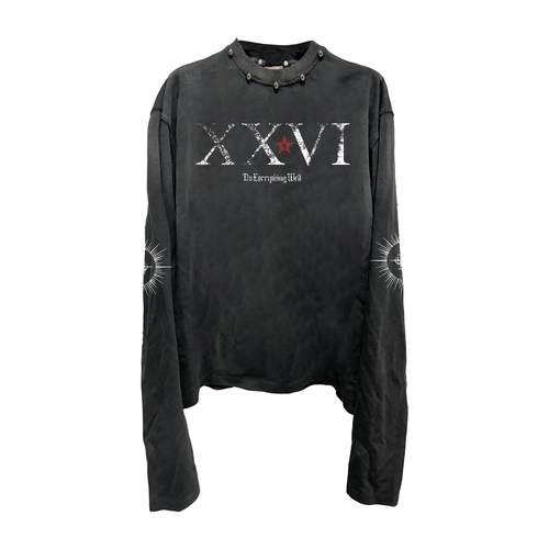 DETW*《XXVI》基础设计感长袖