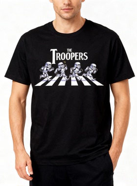 troopers star wars 星球大战男装男孩儿童T恤短袖