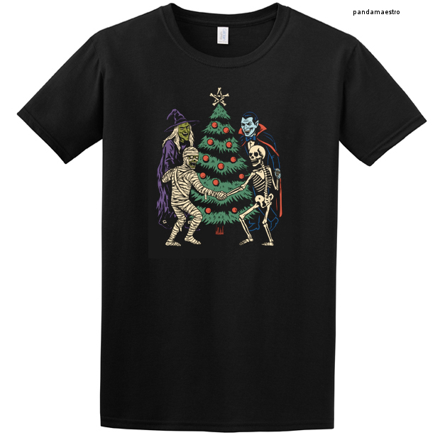 Spooky Christmas Monster Bash Tee暗黑圣诞怪物派对 T 恤