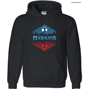 Stranger Things Hawkins Sci-Fi Hoodie 怪奇物语霍金斯连帽衫