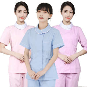 护士服女短袖分体套装夏季长袖美容院牙科口腔月子中心月嫂工作服