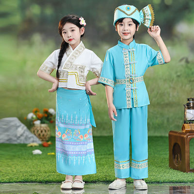 儿童新款傣族服装西双版