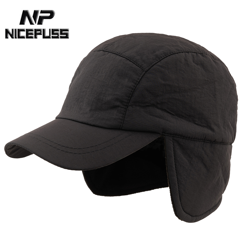 秋冬保暖护耳NicePuss棒球帽