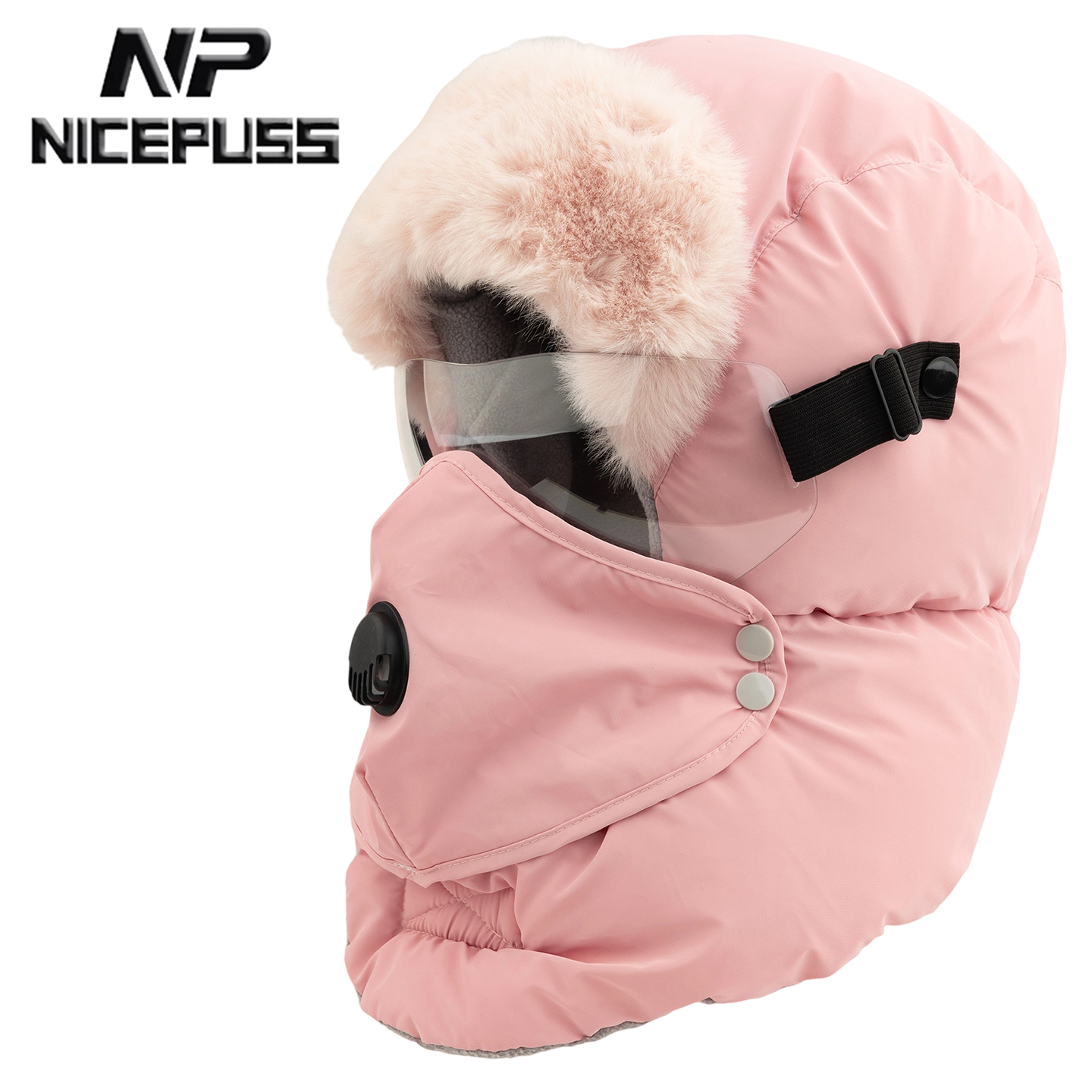 大头围帽冬季保暖防寒帽