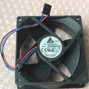 变频器风扇 3线 台达 EFB0924VHF 9CM 原装 9032 0.27A 24V 放映机