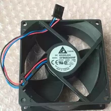 全新EFB0924VHF 9CM 24V0.27A 3线 放映机变频器风扇92X92X32MM