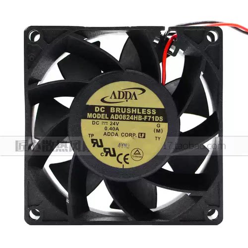 ADDA AD0824HB/XB-F71DS/79DS 8038 24V变频器风扇AD0824VB-F7BDS