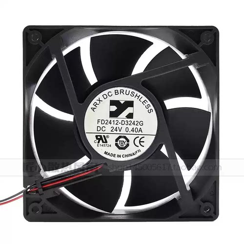 全新台湾三匠 FD2412-D3242G 12038 24V 0.4A 12CM变频器冷却风扇