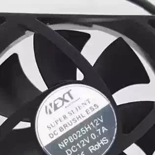 NEXT NP8025H12V DC12V工控变频器EFC-08E12D-EF05散热NP8025H12V