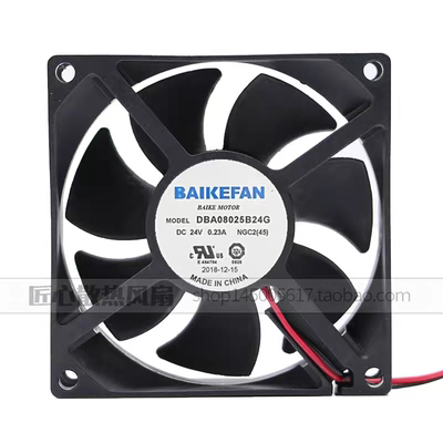 BAIKE DBA08025B24G DC24V 0.23A 变频器风扇DBA08025B24G
