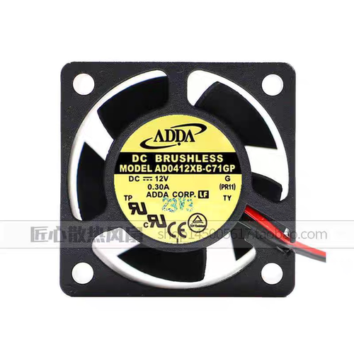原装ADDA AD0412XB-C71GP 4020 12V 0.3A 4CM 汽车导航仪散热风扇