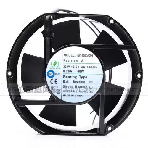 M145CA2H M145GDA2H M145FCA2H 17CM MUTUAL MOTOR 风扇200V-240V