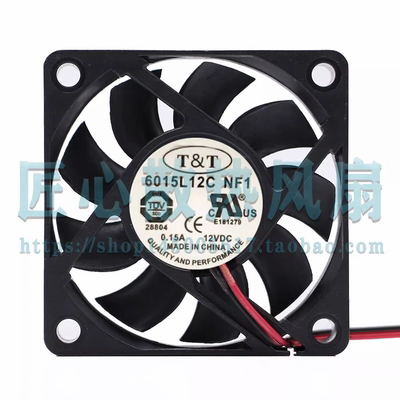 正品原装 TT 6015L12C NF1 12V 0.1 6CM 6015 3线静音散热风扇