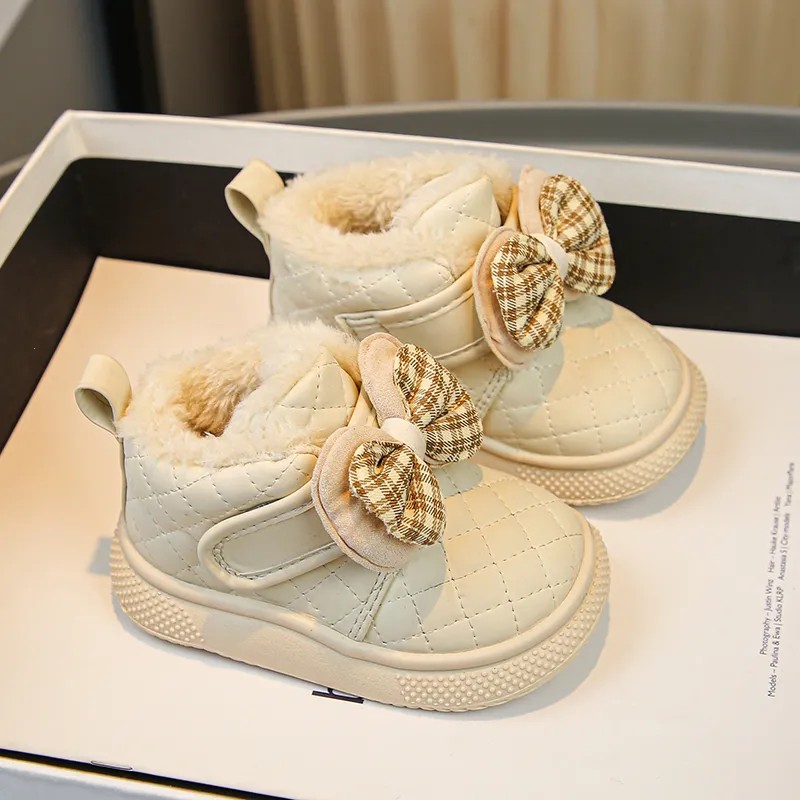 女宝宝棉鞋软底小童公主