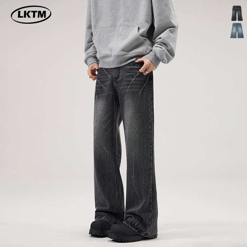 LKTM长裤LKTM男装新款潮流牛仔裤