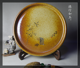 美院全手工手绘陶泥禅意人物壶承平价不议!1