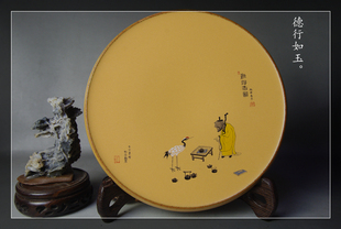 美院全手工手绘陶泥禅意人物[难得壶图]壶承平价不议!